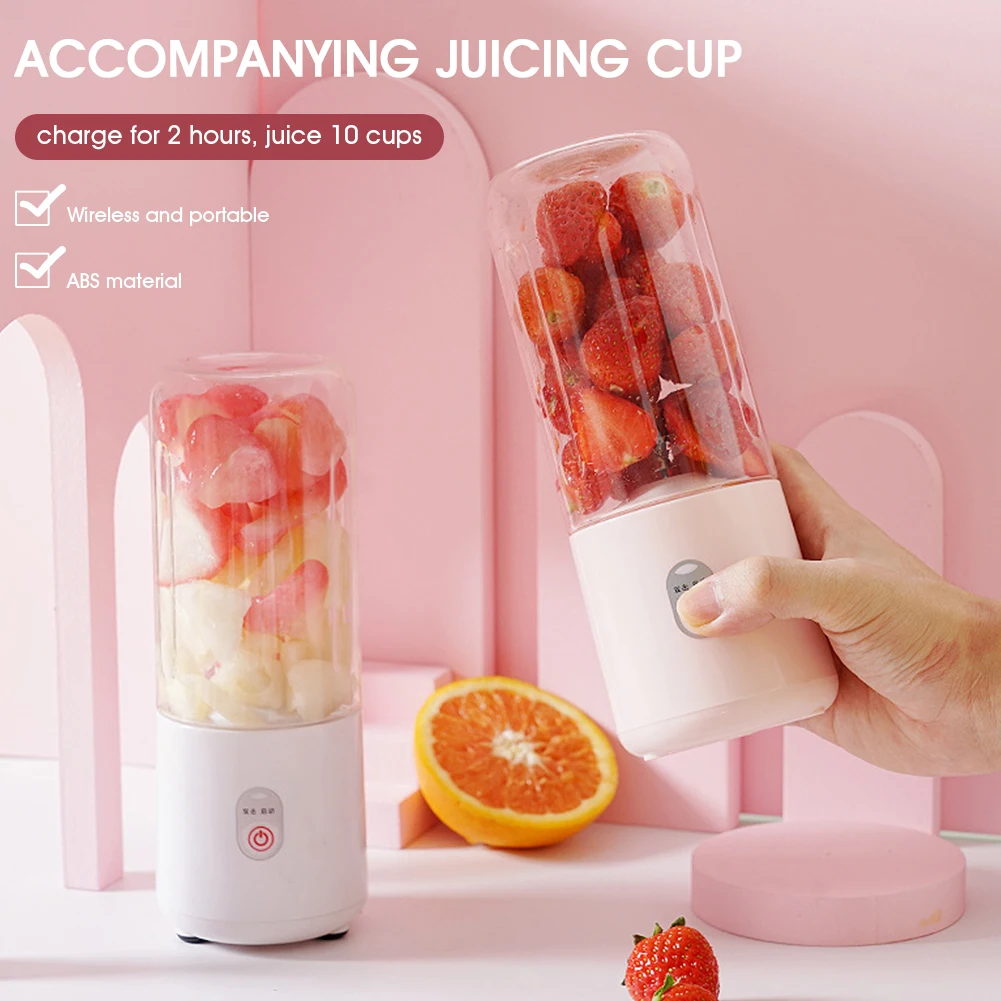 Portable Blender USB Rechargeable Fruit Juice Handheld Smoothie Maker Blender Stirring Rechargeable Kawaii Juicer
Portable Blender USB Rechargeable Fruit Juice Handheld Smoothie Maker Blender Stirring Rechargeable Kawaii Juicer