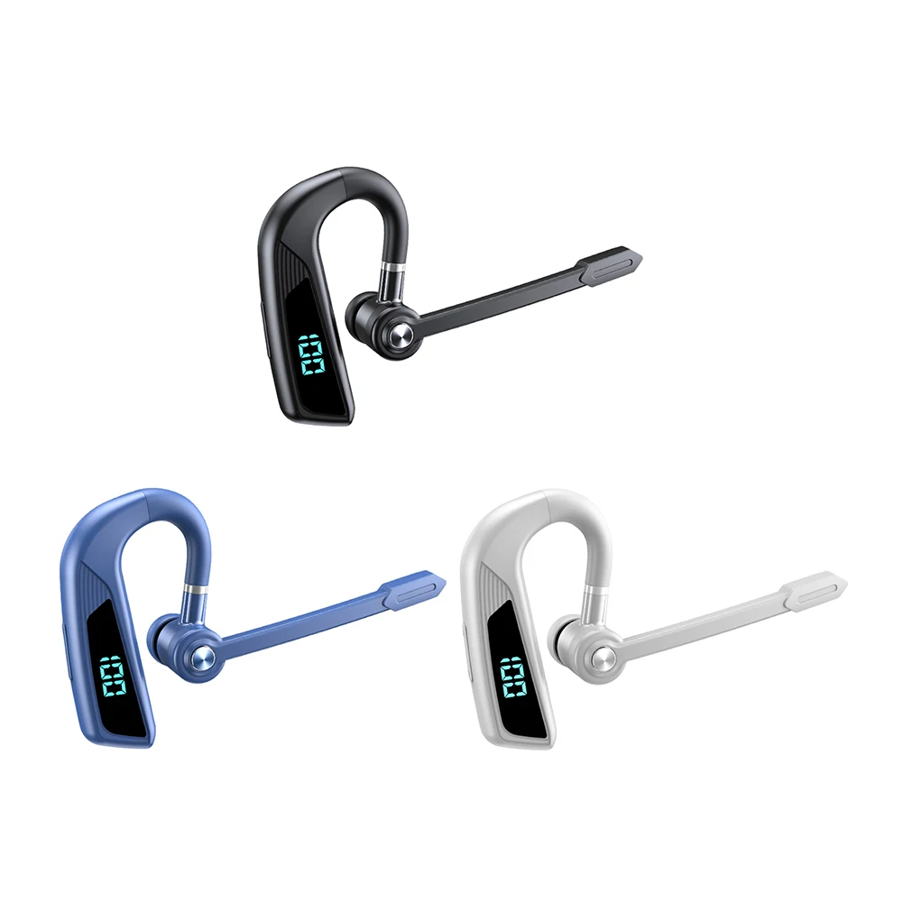 V16 Voice Control Waterproof Hanging Single Ear Earbuds Bluetooth-compatible 5.2 Noise Reduction Business Headphones Headset
V16 Voice Control Waterproof Hanging Single Ear Earbuds Bluetooth-compatible 5.2 Noise Reduction Business Headphones Headset