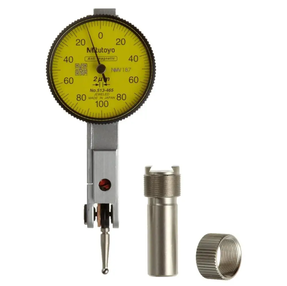 Mitutoyo 513-465-10E TI-412EX Measuring Range 0.2mm/0.002 0-100-0 Lever Indicator, Japan made Original
Mitutoyo 513-465-10E TI-412EX Measuring Range 0.2mm/0.002 0-100-0 Lever Indicator, Japan made Original