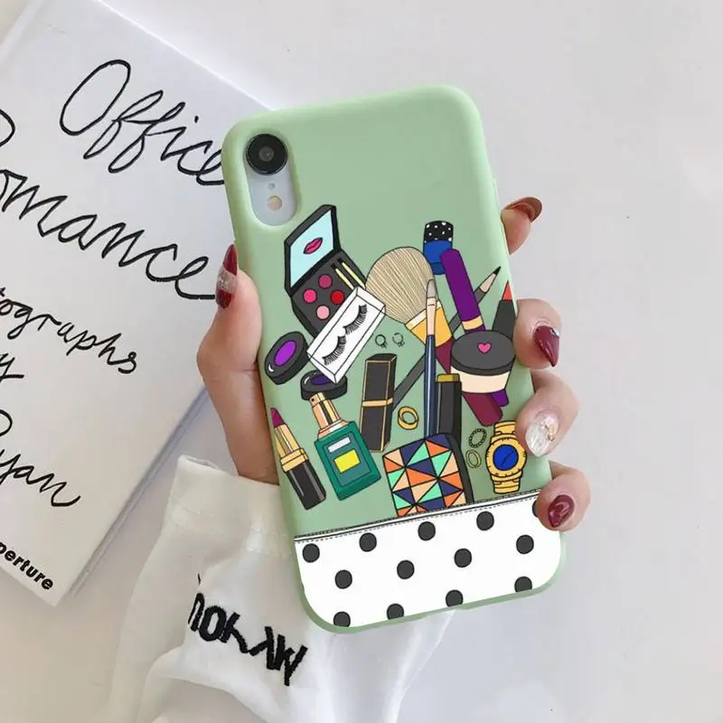 Cosmetic Makeup Phone Case for iPhone 11 12 13 Mini Pro Xs Max 8 7 6 6S Plus X XR Solid Candy Color Case
Cosmetic Makeup Phone Case for iPhone 11 12 13 Mini Pro Xs Max 8 7 6 6S Plus X XR Solid Candy Color Case