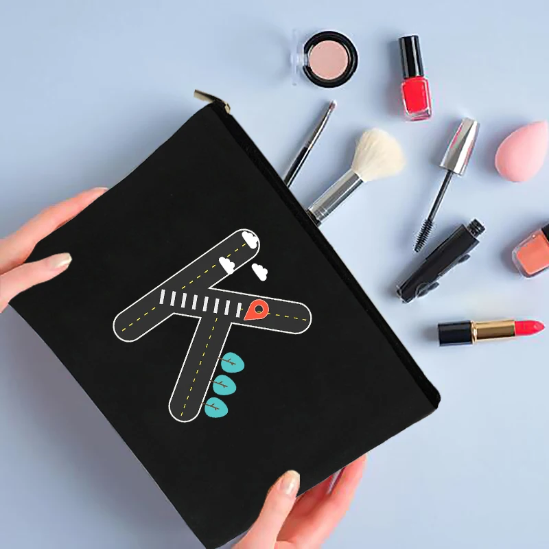 Road Sign Letters Travel Cosmetic Storage Bag Ladies Girl Fashion Bag Cosmetic Bag Cute Zipper Beauty Box Cosmetic Bag
Road Sign Letters Travel Cosmetic Storage Bag Ladies Girl Fashion Bag Cosmetic Bag Cute Zipper Beauty Box Cosmetic Bag