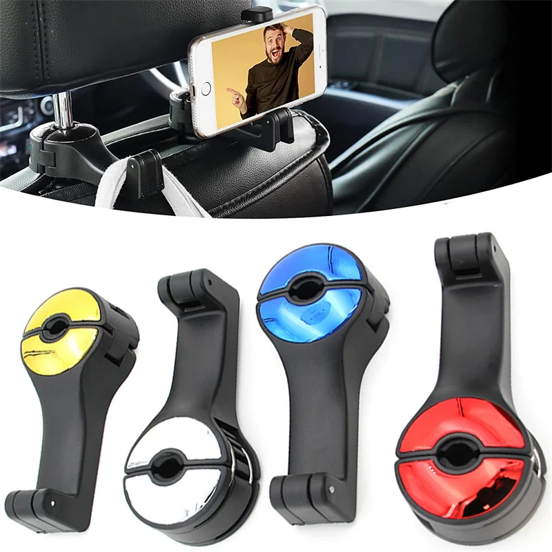 2 Pack Car Seat Headrest Hooks Multifunction Car Phone Holder Hook Hangers Storage Organizer Backseat Hooks for Purse Umbrellas
2 Pack Car Seat Headrest Hooks Multifunction Car Phone Holder Hook Hangers Storage Organizer Backseat Hooks for Purse Umbrellas