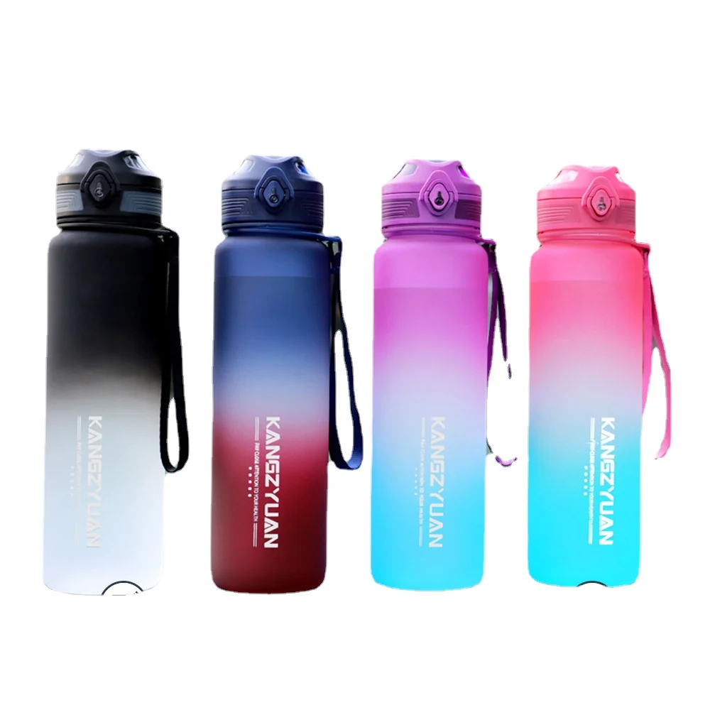 Portable Large Capacity Water Bottle High Temperature Plastic Gradient Color Bomb Cover Straight Drinking Sport Water Bottle
Portable Large Capacity Water Bottle High Temperature Plastic Gradient Color Bomb Cover Straight Drinking Sport Water Bottle
