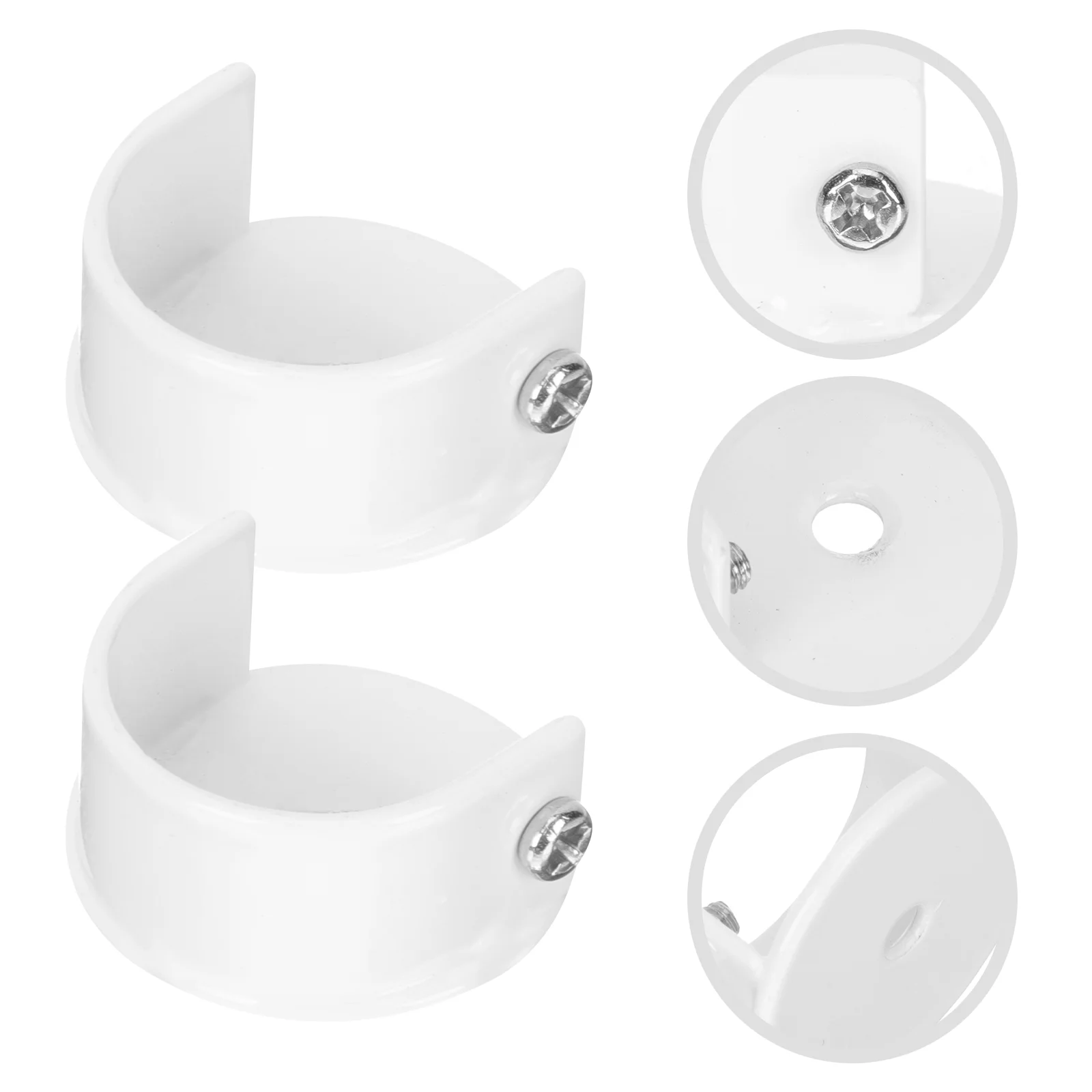 2Pcs Curtain Pole End Bracket Heavy Duty Curtain Rod Holder Professional Closet Rod Bracket Stand and tube
2Pcs Curtain Pole End Bracket Heavy Duty Curtain Rod Holder Professional Closet Rod Bracket Stand and tube