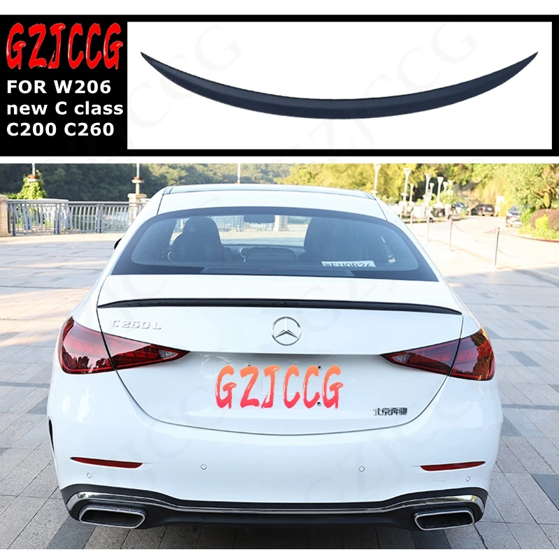 For Mercedes benz W206 4Door C-Class AMG Style C200 C260 ABS Plastic Unpainted Primer Rear Trunk Boot Wing Lip Spoiler 2020-2021
For Mercedes benz W206 4Door C-Class AMG Style C200 C260 ABS Plastic Unpainted Primer Rear Trunk Boot Wing Lip Spoiler 2020-2021