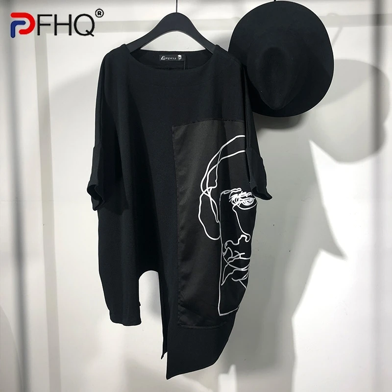 PFHQ 2023 Summer New Fashion Asymmetrical Patchwork For Men's T-shirt O-neck Long Sleeve Loose Printing Tops Men Tide 21F3751
PFHQ 2023 Summer New Fashion Asymmetrical Patchwork For Men's T-shirt O-neck Long Sleeve Loose Printing Tops Men Tide 21F3751
