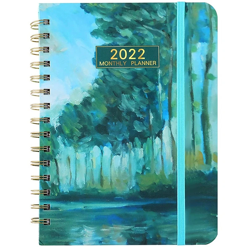 Monthly Planner- A5 Weekly & Monthly Planner Notebook With Monthly Tabs, Elastic Closure, Inner Pocket
Monthly Planner- A5 Weekly & Monthly Planner Notebook With Monthly Tabs, Elastic Closure, Inner Pocket