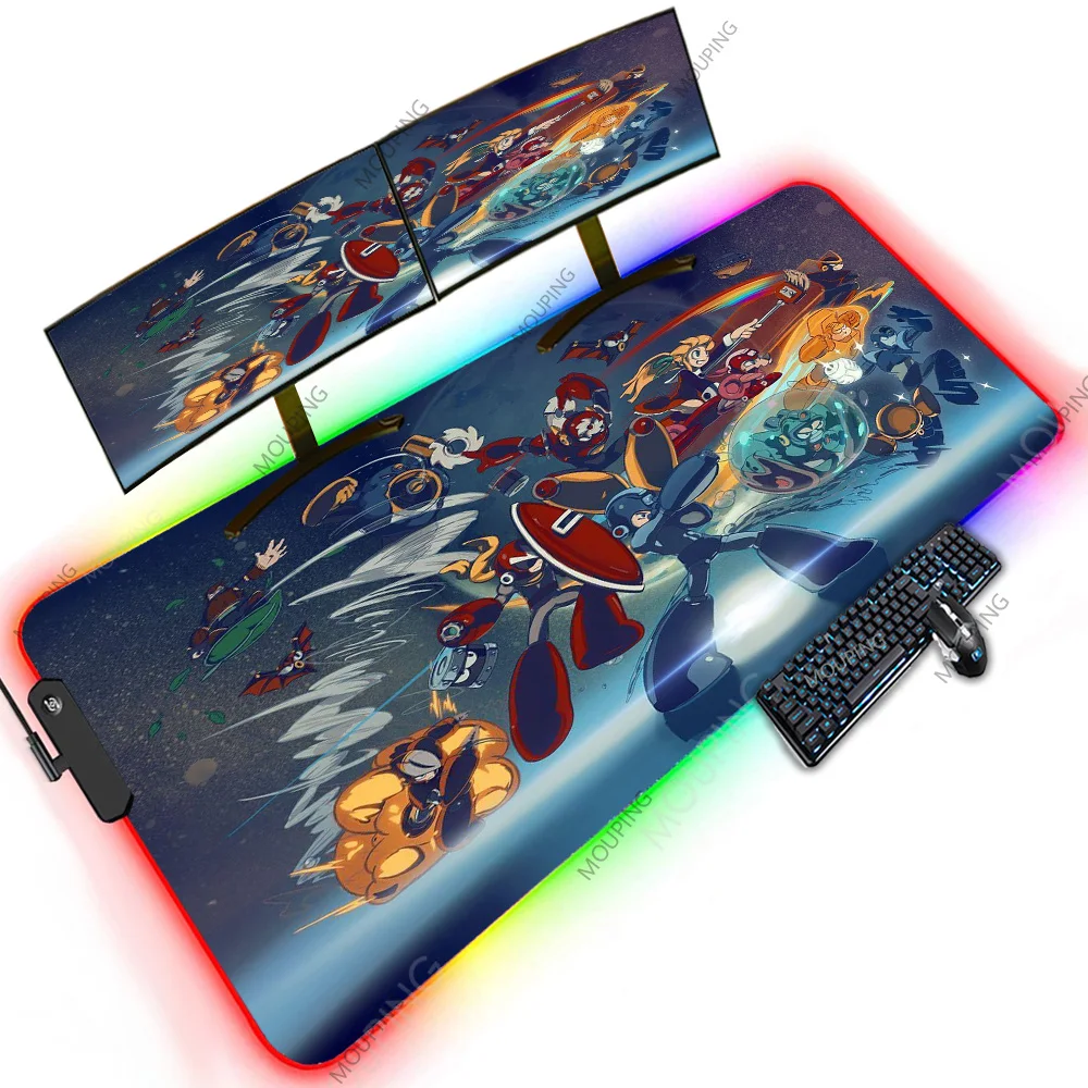 Megaman Anime Backlit Special Design Cute Computer Accessories 1200x600 XXXXL Led Rgb Cartoon Rubber Mat Oversize Mouse Pad Blue
Megaman Anime Backlit Special Design Cute Computer Accessories 1200x600 XXXXL Led Rgb Cartoon Rubber Mat Oversize Mouse Pad Blue