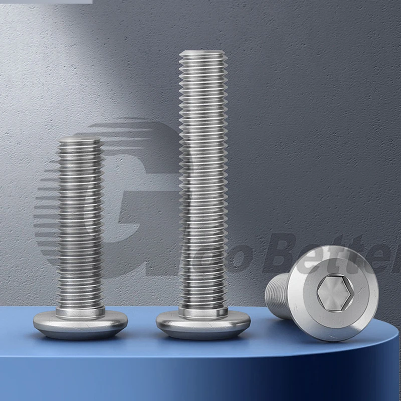 A2 304 Stainless Steel Hex Socket Flat Head Chamfered Screw M2 M2.5 M3 M4 Hexagon Beveled Flat Round Head Screw Bolts
A2 304 Stainless Steel Hex Socket Flat Head Chamfered Screw M2 M2.5 M3 M4 Hexagon Beveled Flat Round Head Screw Bolts