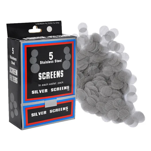 100pcs Stainless Steel gold screens Hookah Water Pipe Tobacco silver filters 20mm Thick Multifunctional smoking accessories
100pcs Stainless Steel gold screens Hookah Water Pipe Tobacco silver filters 20mm Thick Multifunctional smoking accessories