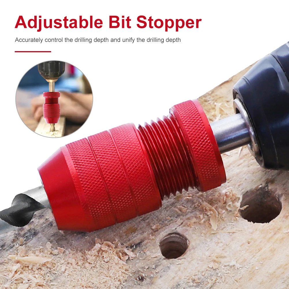 2022 New Hot Sale Aluminum alloy 8-12.7mm Positioner Bit Stopper fit Drilling Auxiliary Hand Tool DIY Tool
2022 New Hot Sale Aluminum alloy 8-12.7mm Positioner Bit Stopper fit Drilling Auxiliary Hand Tool DIY Tool