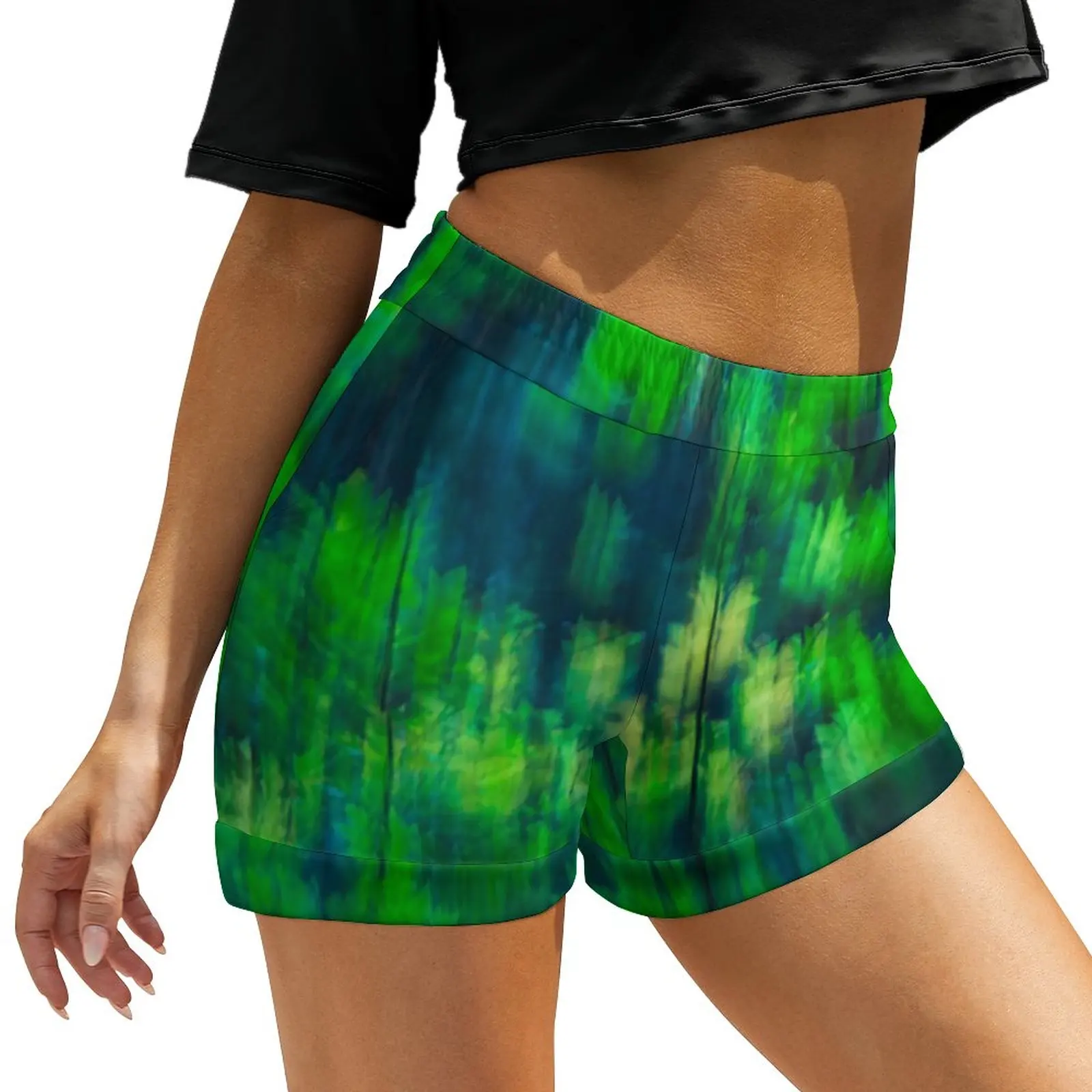 Bright Green Forest Shorts Elastic Waist Kawaii Shorts Casual Oversize Short Pants Summer Printed Bottoms
Bright Green Forest Shorts Elastic Waist Kawaii Shorts Casual Oversize Short Pants Summer Printed Bottoms