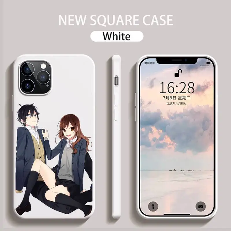 Anime Horimiya Phone Case White Candy Color for iPhone 6 7 8 11 12 s mini pro X XS XR MAX Plus
Anime Horimiya Phone Case White Candy Color for iPhone 6 7 8 11 12 s mini pro X XS XR MAX Plus