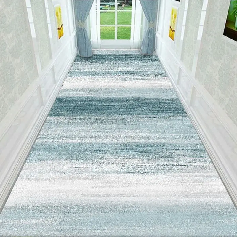 

Light Luxury Hall Runner Long Corridor Carpets Living Room Decoration Home Aisle Passageway Entrance Door Mat Long Area Rugs
