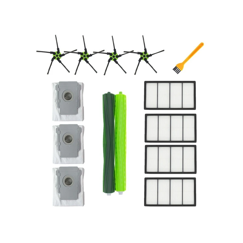 Роликовая щетка, боковая щетка, фильтры, сменный пылесборник для Irobot Roomba S9 S9 +, подметание 
Роликовая щетка, боковая щетка, фильтры, сменный пылесборник для Irobot Roomba S9 S9 +, подметание