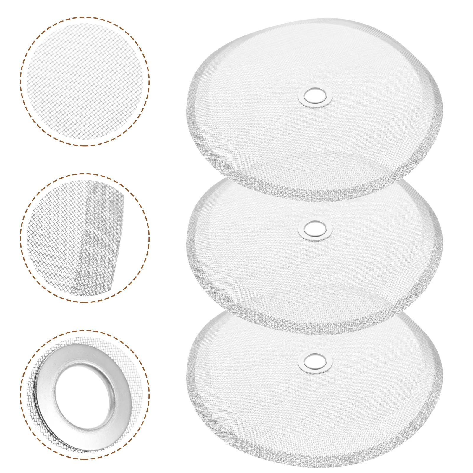 3Pcs Stainless Steel Mesh Screen Coffee Filter Stainless Steel Manual Coffee Filter Stainless Steel Tea Filter
3Pcs Stainless Steel Mesh Screen Coffee Filter Stainless Steel Manual Coffee Filter Stainless Steel Tea Filter