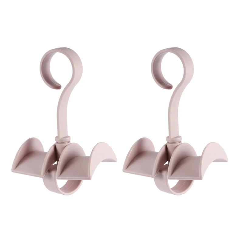 2X Rotating Storage Rack Bag Hanger Without Punch Clothes Plastic Rack Tie Coat Closet Hanger Wardrobe Organizer Pink
2X Rotating Storage Rack Bag Hanger Without Punch Clothes Plastic Rack Tie Coat Closet Hanger Wardrobe Organizer Pink