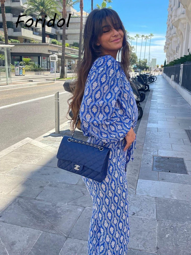 Elegant Blouse Pants Sets Two Pieces Jumpsuits Long Sleeve Retro Blouse Shirts Women Female Suits Autumn Winter Outfit Pajamas
Elegant Blouse Pants Sets Two Pieces Jumpsuits Long Sleeve Retro Blouse Shirts Women Female Suits Autumn Winter Outfit Pajamas