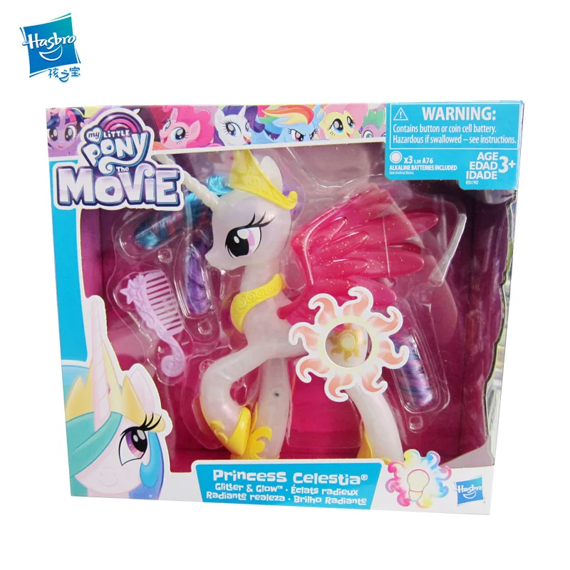 New Hasbro My Little Pony Anime Figure Princess Celestia Action Figures Toy Model Cartoon Shining Pony Dolls Girls Birthday Gift
New Hasbro My Little Pony Anime Figure Princess Celestia Action Figures Toy Model Cartoon Shining Pony Dolls Girls Birthday Gift