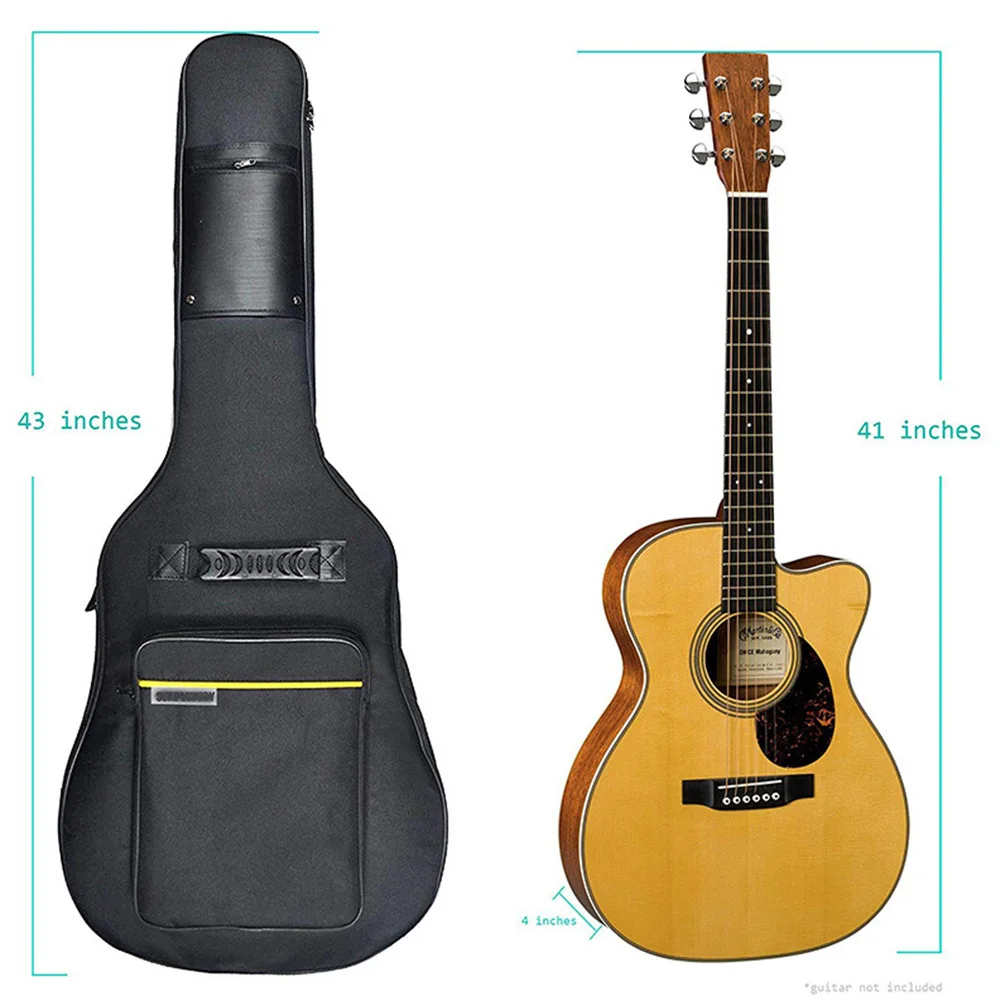 Soft Interior Cover Padded Protective Zipper Oxford Cloth Pockets Carry Travel Waterproof Guitar Bag Thicken Full Size Case
Soft Interior Cover Padded Protective Zipper Oxford Cloth Pockets Carry Travel Waterproof Guitar Bag Thicken Full Size Case
