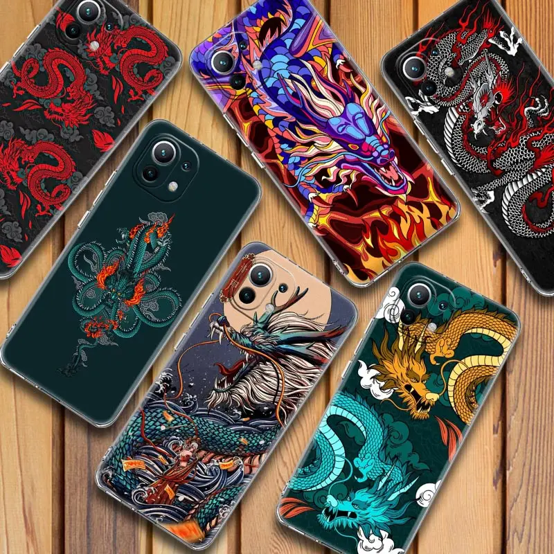 Clear Case For Xiaomi Mi 11 Lite 10 9Lite 9T 11T Note 10 Poco M3 F3 X3 M4 Pro Fundas Cover Orient God Fashion Dragon Pattern
Clear Case For Xiaomi Mi 11 Lite 10 9Lite 9T 11T Note 10 Poco M3 F3 X3 M4 Pro Fundas Cover Orient God Fashion Dragon Pattern
