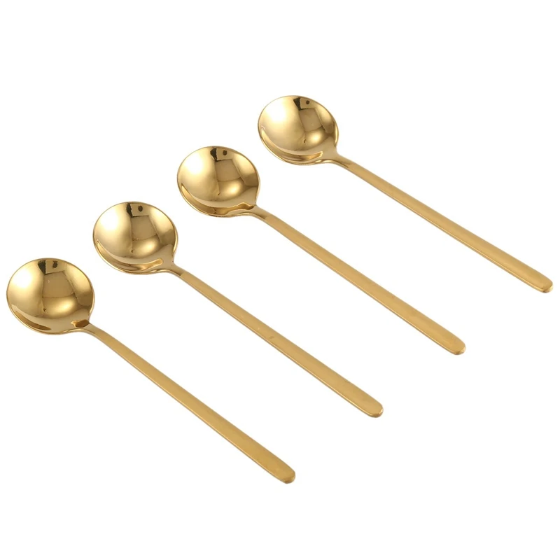 24Pcs/Set Round Shape Coffee Spoon Stainless Steel Mini Teaspoons Sugar Dessert Spoon Ice Cream Soup Spoon Kitchen
24Pcs/Set Round Shape Coffee Spoon Stainless Steel Mini Teaspoons Sugar Dessert Spoon Ice Cream Soup Spoon Kitchen