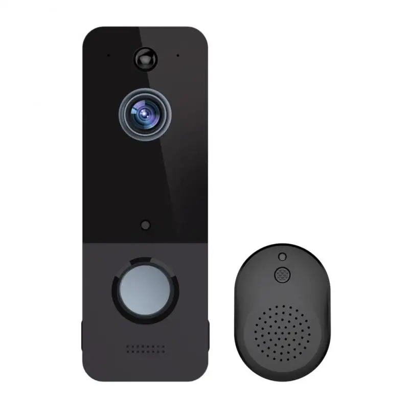 Night Visio Doorbell Camera High Resolution Security Doorbell Wide-angle Lens Two-way Voice Call Wireless Doorbell Waterproof
Night Visio Doorbell Camera High Resolution Security Doorbell Wide-angle Lens Two-way Voice Call Wireless Doorbell Waterproof