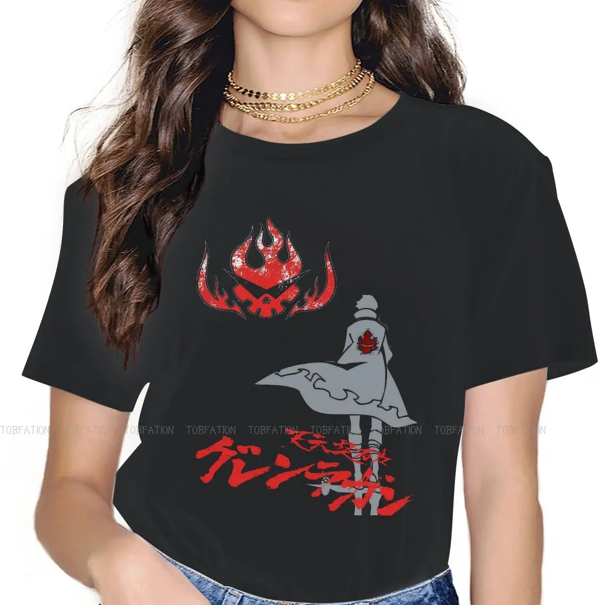 Tengen pa Essential Unique TShirt for Girl Tengen Toppa Gurren Lagann Mecha Anime Comfortable Graphic T Shirt Short Sleeve
Tengen pa Essential Unique TShirt for Girl Tengen Toppa Gurren Lagann Mecha Anime Comfortable Graphic T Shirt Short Sleeve