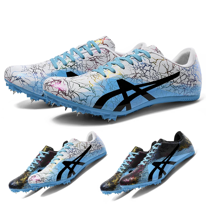 Spike shoes Men's track and field shoes Non-slip ultra-light sports shoes Long jump high jump professional competition shoes
Spike shoes Men's track and field shoes Non-slip ultra-light sports shoes Long jump high jump professional competition shoes
