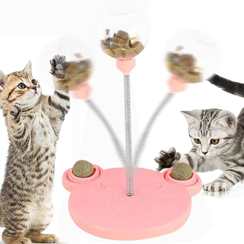 Cat Leaking Food Ball Interactive Food Dispenser Dog Toy Interactive Ball Tumbler Treats Toy Slow Feeder Interactive Cat Toys
Cat Leaking Food Ball Interactive Food Dispenser Dog Toy Interactive Ball Tumbler Treats Toy Slow Feeder Interactive Cat Toys