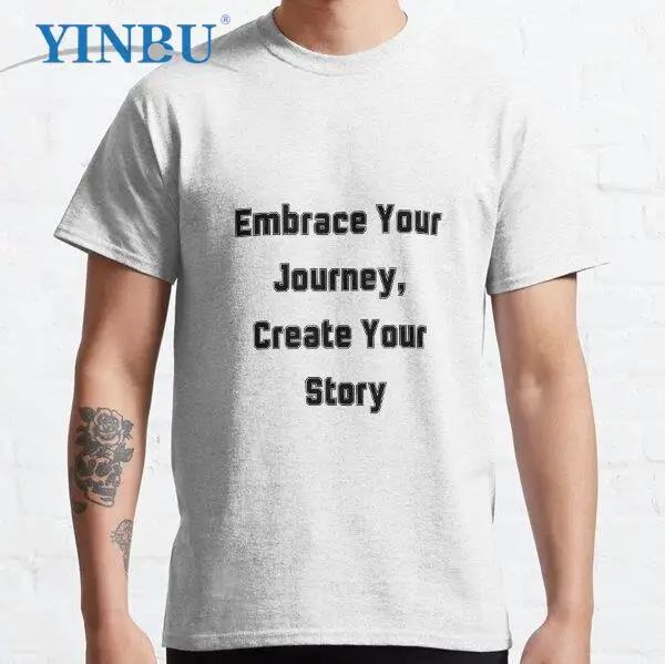 Embrace Your Journey, Create Your Story t shirts for men YinBu streetwear graphic anime tees
Embrace Your Journey, Create Your Story t shirts for men YinBu streetwear graphic anime tees