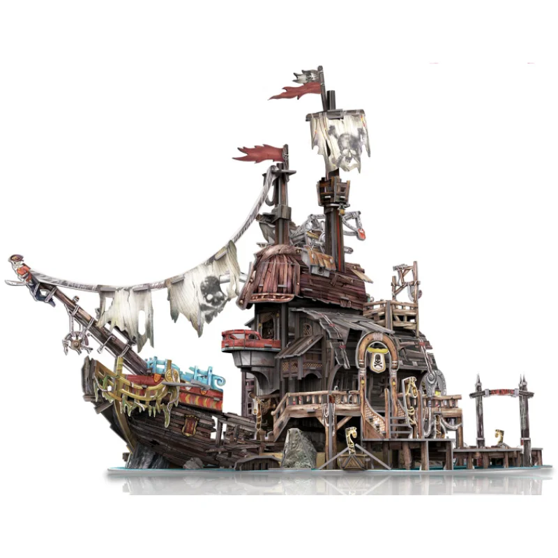 Игрушки-пазлы Disney, модель пиратов Карибского моря, игрушки ручной сборки, Новая трехмерная головоломка
Игрушки-пазлы Disney, модель пиратов Карибского моря, игрушки ручной сборки, Новая трехмерная головоломка