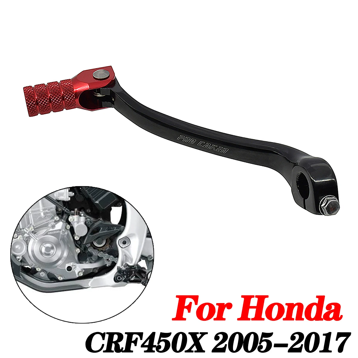 Motocross CNC Folding Gear Shift Shifter Lever For Honda CRF450X CRF 450X 450 X 2005-2012 2013 2014 205 2016 2017 Dirt Pit Bike
Motocross CNC Folding Gear Shift Shifter Lever For Honda CRF450X CRF 450X 450 X 2005-2012 2013 2014 205 2016 2017 Dirt Pit Bike