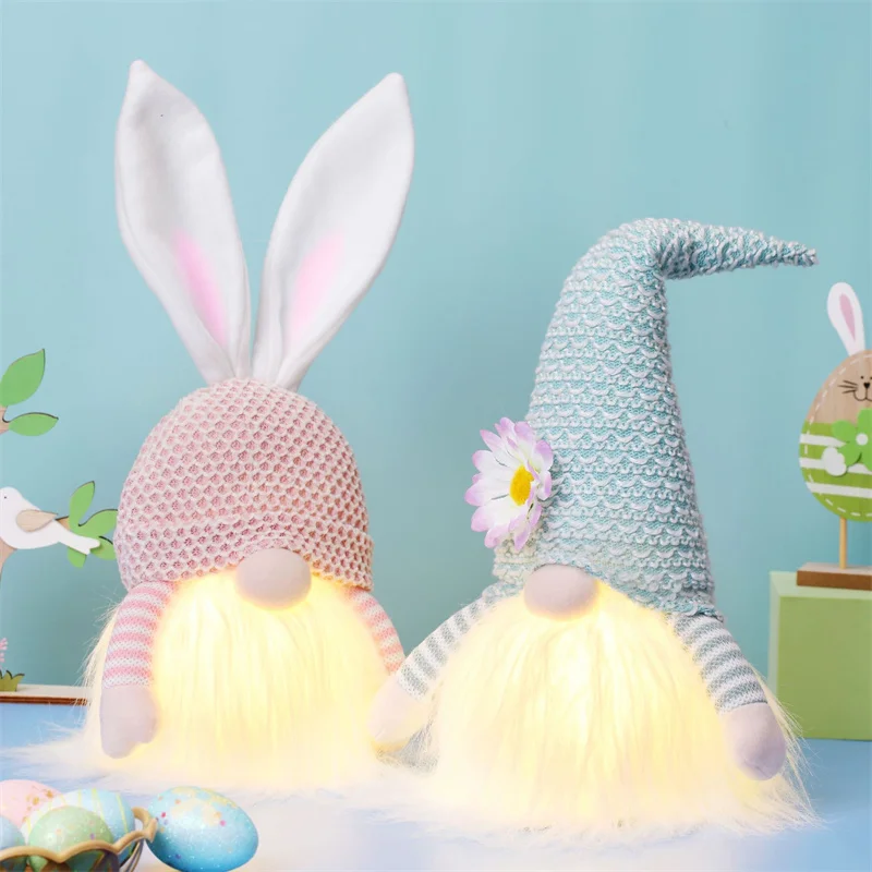 Easter Decoration 2022 Glowing Dwarf Doll Bunny Spring Party Decor Festoon LED Creative Kids Gift Home Supplies Room Accessories
Easter Decoration 2022 Glowing Dwarf Doll Bunny Spring Party Decor Festoon LED Creative Kids Gift Home Supplies Room Accessories
