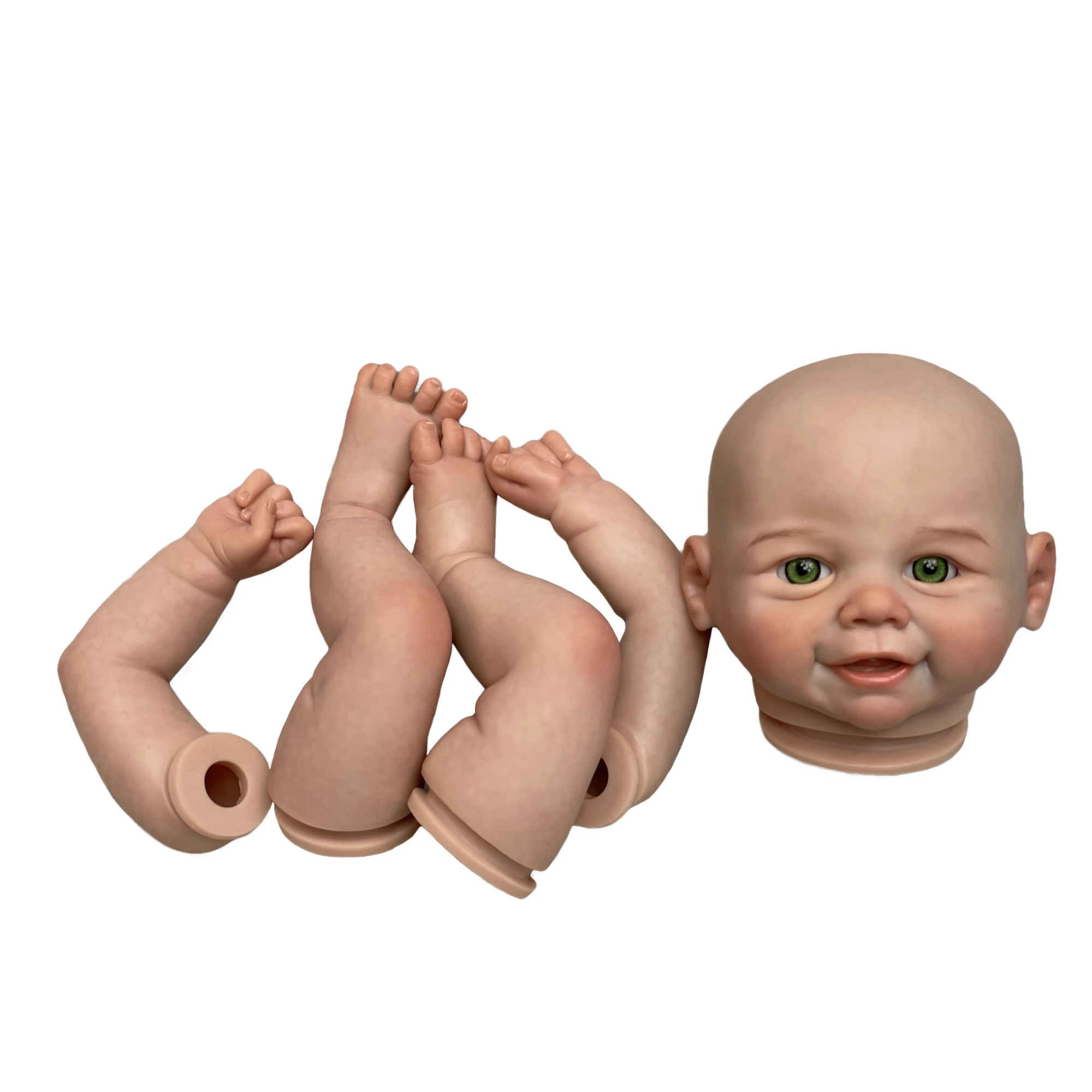 Reborn Kit Vivienne 18 Inch Open Eyes Handmade Artist Painted Blank Soft Vinyl Bebe Reborn Doll DIY Accessories Kукла Pеборн
Reborn Kit Vivienne 18 Inch Open Eyes Handmade Artist Painted Blank Soft Vinyl Bebe Reborn Doll DIY Accessories Kукла Pеборн