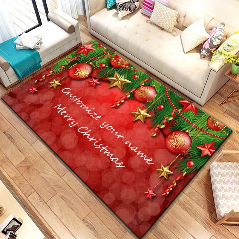 Custom name carpet for Christmas yoga mat home decor rugs for bedroom Doormat mats for floor Customized gifts Play area mat
Custom name carpet for Christmas yoga mat home decor rugs for bedroom Doormat mats for floor Customized gifts Play area mat