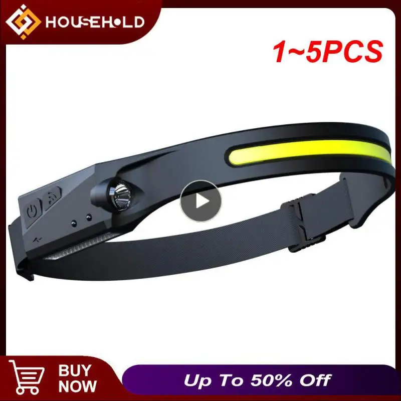 1~5PCS Induction Headlamp Camping Search Light USB Rechargeable Headlight Led Head Work Light With Built-in Battery
1~5PCS Induction Headlamp Camping Search Light USB Rechargeable Headlight Led Head Work Light With Built-in Battery