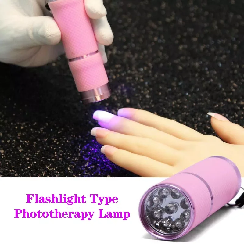 2022NEW LED Flashlight UV Lamp For Nail Art Dryer 9 LED Lights Flashlight Torch UV Lamp Nail Gel Polish Mask Fast Drying Nail Ar
2022NEW LED Flashlight UV Lamp For Nail Art Dryer 9 LED Lights Flashlight Torch UV Lamp Nail Gel Polish Mask Fast Drying Nail Ar