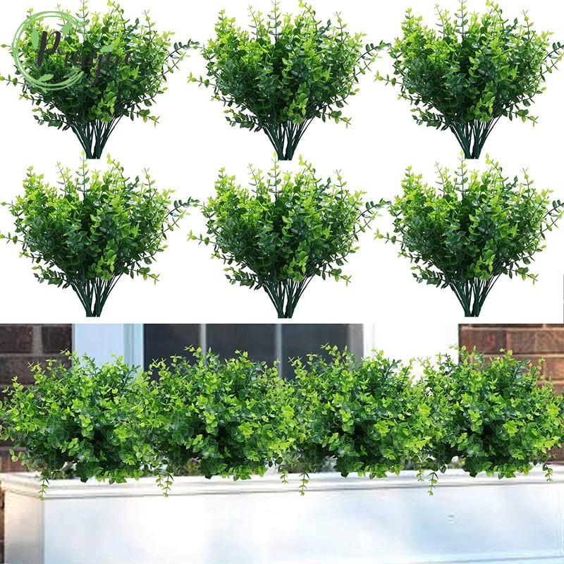 16 Heads Simulation Eucalyptus Leaves Silk Artificial Flowers Arrangment Tree Plant Bouquet Faux Foliage Wreath Home DIY Decor
16 Heads Simulation Eucalyptus Leaves Silk Artificial Flowers Arrangment Tree Plant Bouquet Faux Foliage Wreath Home DIY Decor