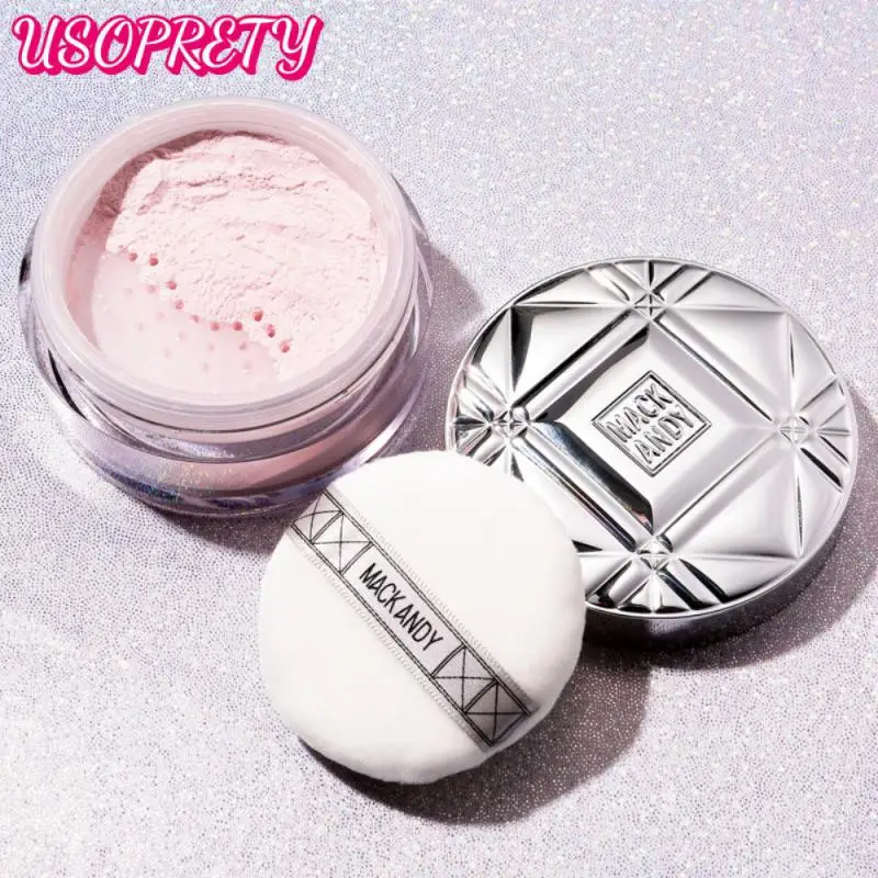 

3 Colors Makeup Loose Powder Transparent Finishing Powder Waterproof Cosmetic Puff For Face Finish Setting With Puff Oil Control