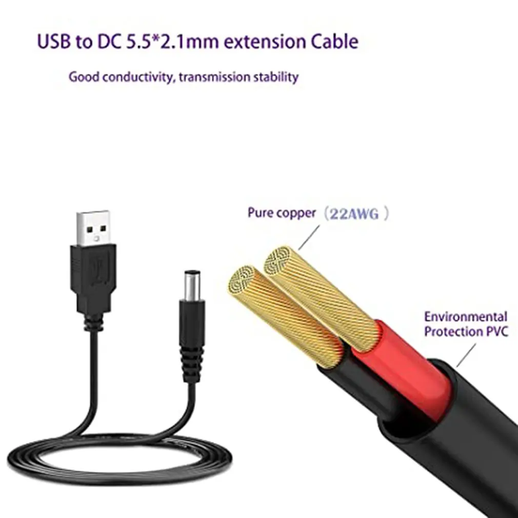 USB-шнур питания постоянного тока 0,8 м, интерфейс постоянного тока 5,5*2,5, адаптер провода питания постоянного тока для камеры, маршрутизатора, ...
USB-шнур питания постоянного тока 0,8 м, интерфейс постоянного тока 5,5*2,5, адаптер провода питания постоянного тока для камеры, маршрутизатора, ...