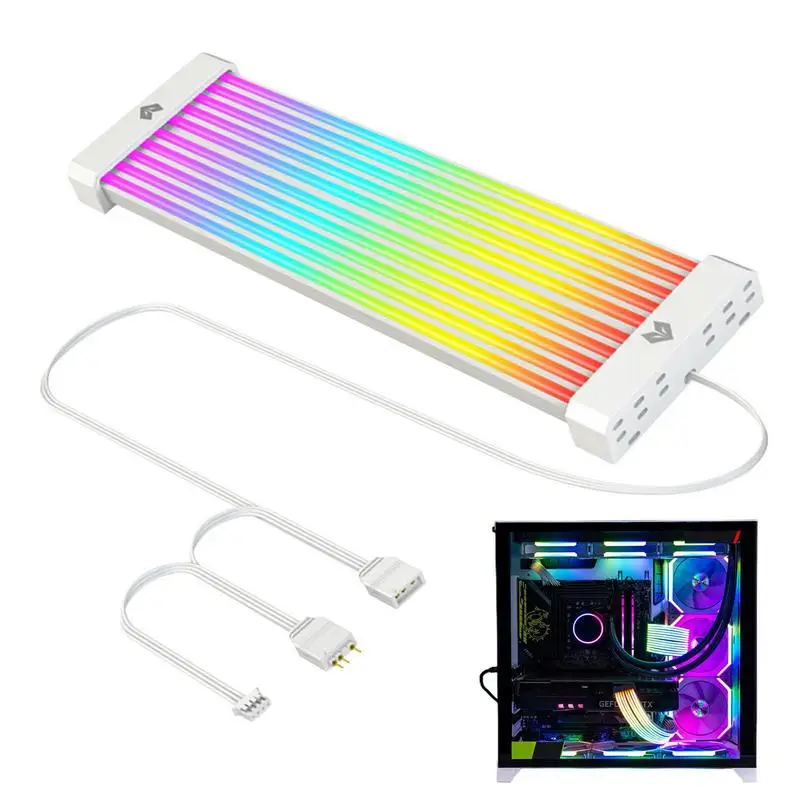 Pc Cables RGB Extension RGB Supply With ARGB And RGB Dual Features For 360Curved And Brighter Light Source At Work Home Game
Pc Cables RGB Extension RGB Supply With ARGB And RGB Dual Features For 360Curved And Brighter Light Source At Work Home Game