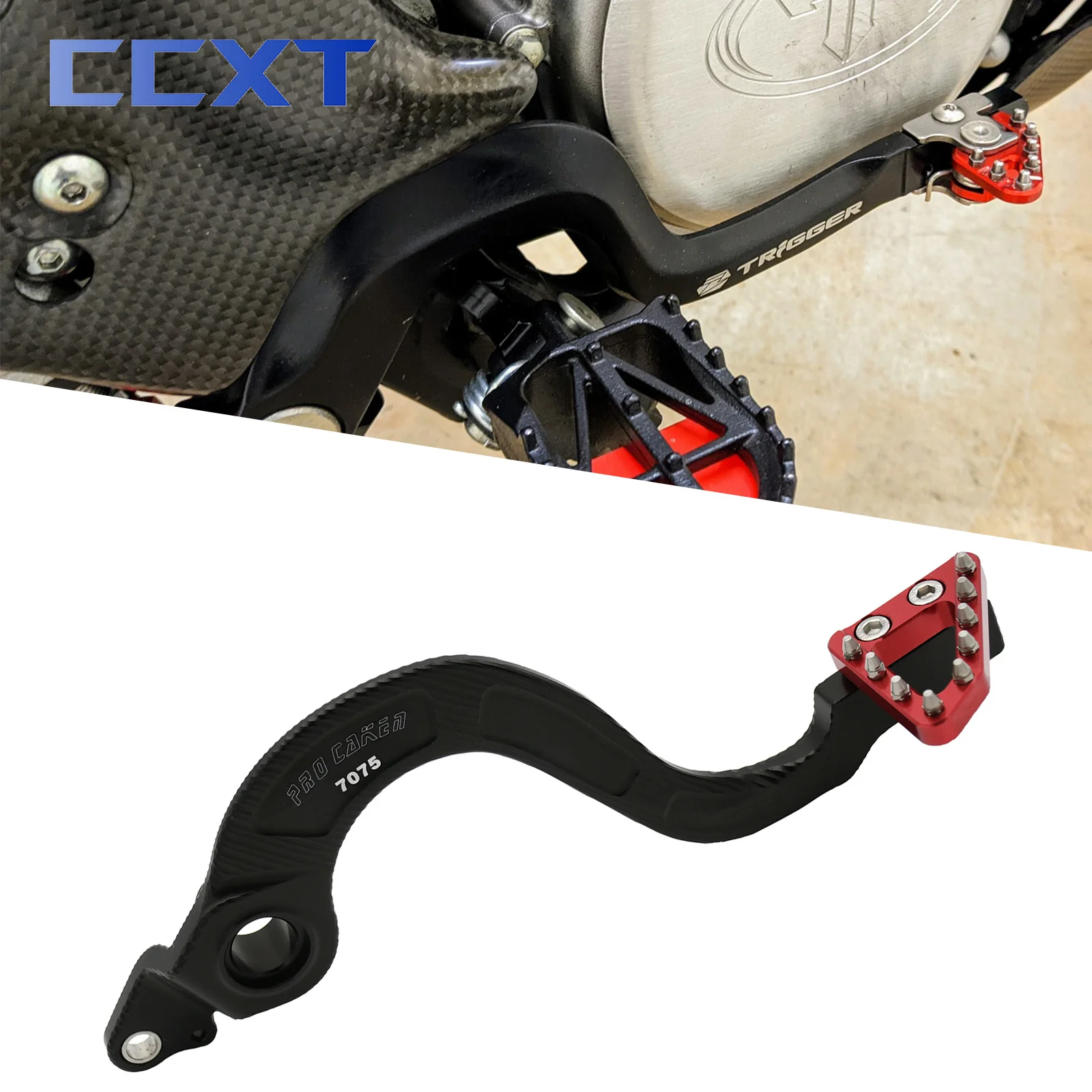 Motocross CNC Aluminum Alloy Machined Motocycle Foot Brake Pedal For Honda CRF150R CRF 150R 150 R 2007-2018 2019 Universal Parts
Motocross CNC Aluminum Alloy Machined Motocycle Foot Brake Pedal For Honda CRF150R CRF 150R 150 R 2007-2018 2019 Universal Parts