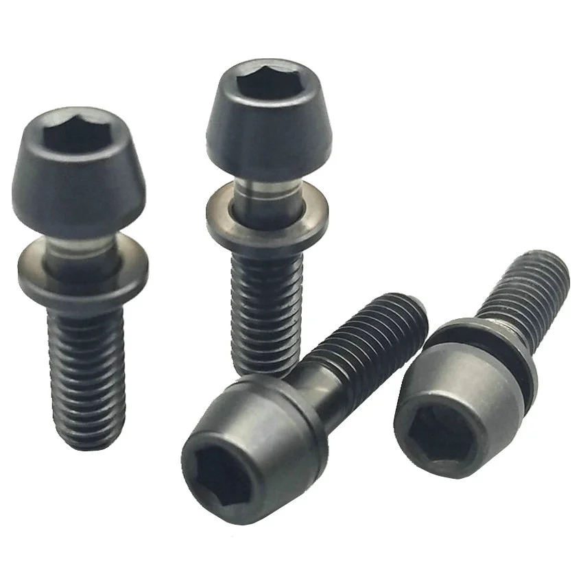 Титановый болт для штока Ritchey C260 M4 x15mm Gr.5, конусная Шестигранная розетка с пленочными титановыми болтами, титановый винт
Титановый болт для штока Ritchey C260 M4 x15mm Gr.5, конусная Шестигранная розетка с пленочными титановыми болтами, титановый винт
