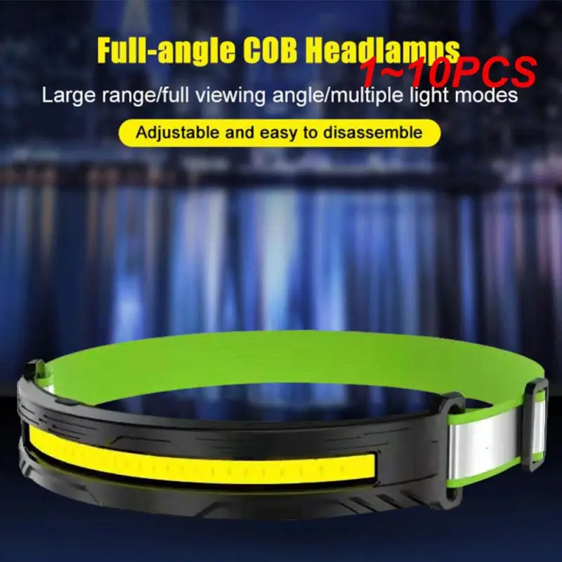 1~10PCS Built-in Battery COB LED Headlamp Camping Fishing Powerful USB Rechargeable Headlight Waterproof Head Head Lamp
1~10PCS Built-in Battery COB LED Headlamp Camping Fishing Powerful USB Rechargeable Headlight Waterproof Head Head Lamp