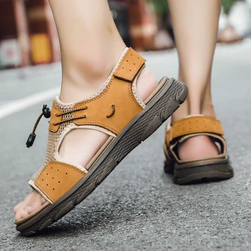 Men's Sandals 2023 Summer New Fashion Soft Sole Lightweight Comfortable Beach Shoes Walking Treking Casual Shoes Men Zapatillas
Men's Sandals 2023 Summer New Fashion Soft Sole Lightweight Comfortable Beach Shoes Walking Treking Casual Shoes Men Zapatillas
