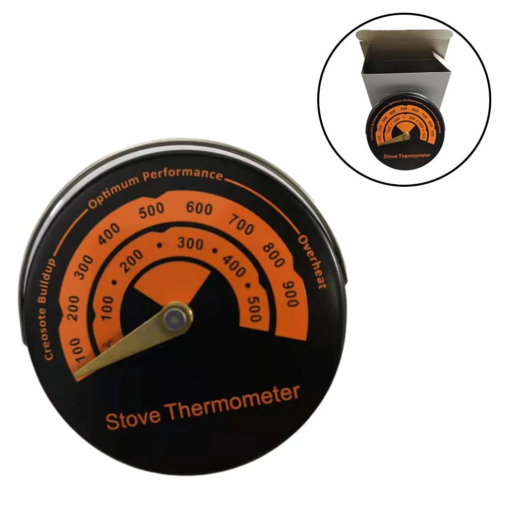 Fireplace Thermometer 0-500℃/100-900℉ Aluminum Alloy Durable Flue Pipe Measure Stoves/ BBQ/ranges High Quality
Fireplace Thermometer 0-500℃/100-900℉ Aluminum Alloy Durable Flue Pipe Measure Stoves/ BBQ/ranges High Quality
