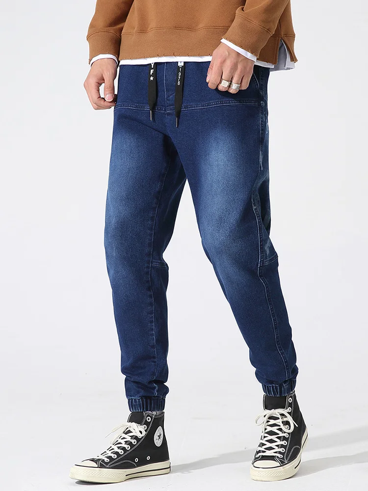 Spring Autumn Black Blue Cargo Jeans Stretched Denim Jogger Pants Men Baggy Harem Jean Trousers Plus Size 6XL 7XL 8XL
Spring Autumn Black Blue Cargo Jeans Stretched Denim Jogger Pants Men Baggy Harem Jean Trousers Plus Size 6XL 7XL 8XL
