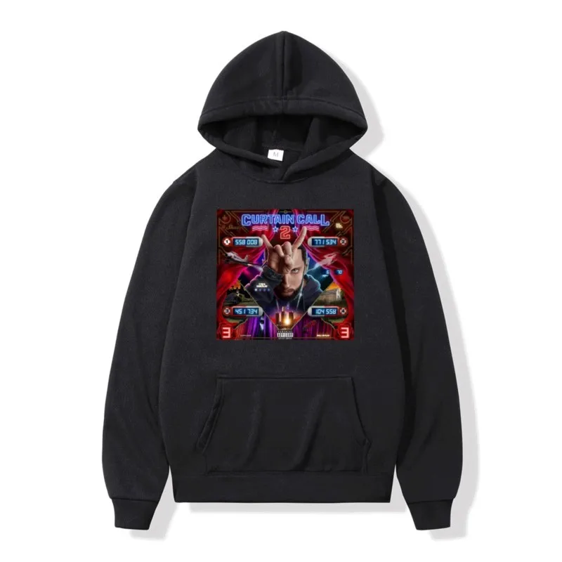 Eminem Slim Shady Curtain Call 2 Hoodie Vintage High Quality Winter Fleece Pullover Gothic Oversized Hip Hop Sweatshirt Unisex
Eminem Slim Shady Curtain Call 2 Hoodie Vintage High Quality Winter Fleece Pullover Gothic Oversized Hip Hop Sweatshirt Unisex