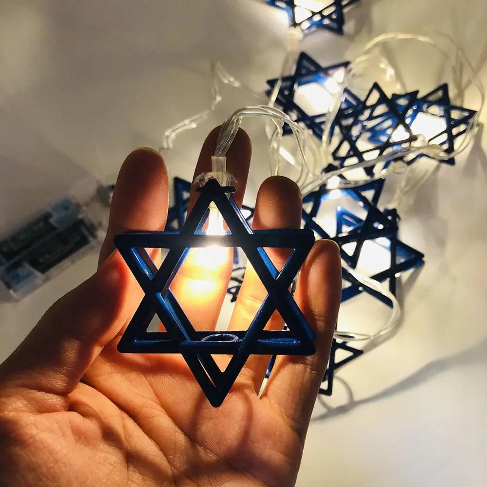Led String Lights Six-pointed Iron Art Stars String Lamp Energy-saving Decorative Lamp For Garden Path Yard Bedroom Decoration
Led String Lights Six-pointed Iron Art Stars String Lamp Energy-saving Decorative Lamp For Garden Path Yard Bedroom Decoration